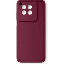 Vissona Oneplus 12 Uyumlu Kamera Çıkıntılı Mat Silikon Telefon Kılıfı