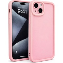 Vissona iPhone 14 Uyumlu Kamera Çıkıntılı Mat Silikon Telefon Kılıfı