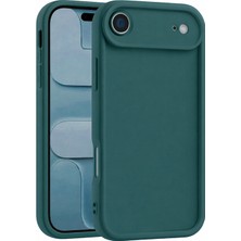 Vissona iPhone Air Uyumlu Kamera Çıkıntılı Mat Silikon Telefon Kılıfı