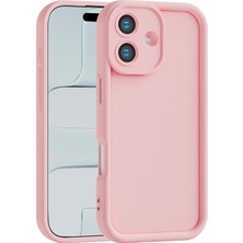 Vissona iPhone 17 Uyumlu Kamera Çıkıntılı Mat Silikon Telefon Kılıfı