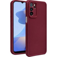 Vissona Oppo A16 4g Uyumlu Kamera Çıkıntılı Mat Silikon Telefon Kılıfı