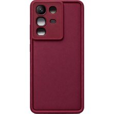 Vissona Infinix NOTE50-4G ve NOTE50PRO Uyumlu Kamera Çıkıntılı Mat Silikon Telefon Kılıfı