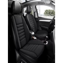 Özgürce Nefes Alan Kumaş Oto Koltuk Kılıfı, Yumuşak Süngerli, 2'li Paket