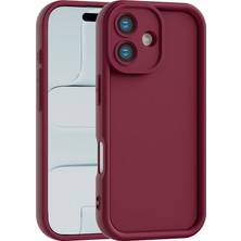 Vissona iPhone 17 Uyumlu Kamera Çıkıntılı Mat Silikon Telefon Kılıfı