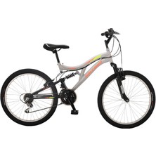 Salcano Hector 24V Krom Turuncu Sarı Dağ Bisikleti