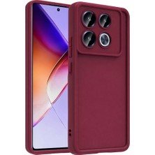 Vissona Infinix NOTE30PRO-4G Uyumlu Kamera Çıkıntılı Mat Silikon Telefon Kılıfı