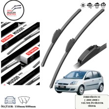 Ford Fiesta Vı ( 2001-2008 ) Araca Özel Ön Sağ-Sol Silecek Silbak  550MM/400MM SB2216U