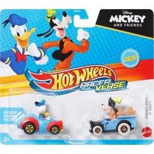Hot Wheels Donald Duck & Goofy -Racer Verse JDJ18