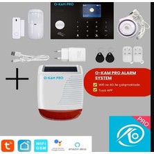 O-Kam 3030 Tuya App 4g Wi-Fi Alarm Seti