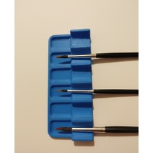 Boya Fırçası Standı | 6 Fırçalık Organizer | 12 cm Masaüstü Sanat Malzemesi Düzenleyici