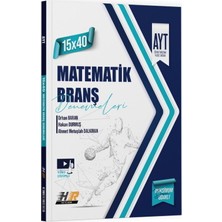 Hız ve Renk Yayınları Ayt Matematik 15 x 40 Denemeleri