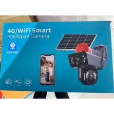 Magicline V380 4g/wifi 3 Kameralı Solar Ptz Kamera