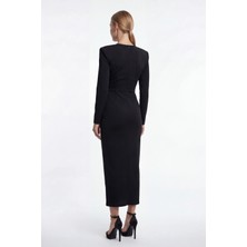 Maq Design Bordo Elbise