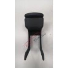 Özgürce Deri Kol Dayama ve Kolçak, Siyah, 2010-2017 Duster Için Özel Tasarım