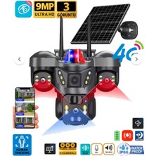 O-Kam Pro 8050 4g 9mp 3lens Solar Ptz Kamera