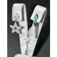 Vulwox 3'lü Galaksi Işıltısı Küpe