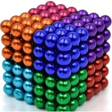 Herşeytrend Sihirli Manyetik Toplar Dyum Mıknatıs Küp Bilye 216 Adet Cube Küp Dymium