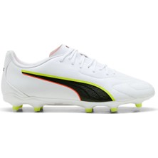 Puma King 20 Play Fg/ag Erkek Beyaz Futbol Krampon 10873201