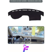 Özgürce 2000-2006 Accent Admire/milenium Torpido Örtüsü Güneş ve Isı Koruyucu