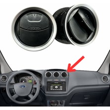 Özgürce Krom Çerçeveli Klima Havalandırma Izgarası Fiesta 2008-2013, 1 Adet