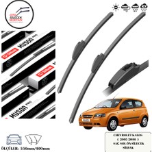 Chevrolet Kalos ( 2005-2006 ) Araca Özel Ön Sağ-Sol Silecek Silbak  550MM/400MM SB2216U