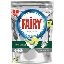 Fairy Platinum Tablet Limon Kokulu 50'li