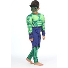 Masal Hulk Kaslı  Kostüm