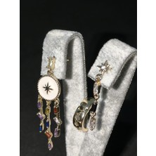 Vulwox 3'lü Galaksi Ritmik Asimetrik Küpe