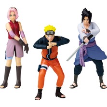 Naruto 3'lü Koleksiyon Figür Seti Model 1