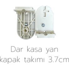 Zebra & Stor Perde Yan Kapak Takımı 3.7cm Dar