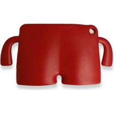 Zenvia  iPad 2022 10.9 (10.nesil) Kılıf Karakter Tablet Silikon - Kırmızı ZNV-MRK10346