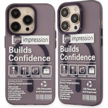 Zenvia  iPhone 14 Pro Kılıf Apollo Magneticsafe Desenli Kapak - Apollo Mor - 6 ZNV-MRK10346