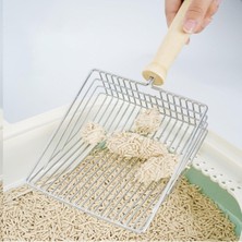 Zenvia Ahşap Saplı Metal Kum Temizleme Küreği  ZNV-TTT3245