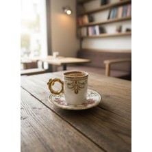 altabi Porselen Kahve Takımı 6 Kişilik | Özel Tasarım | 100 ml