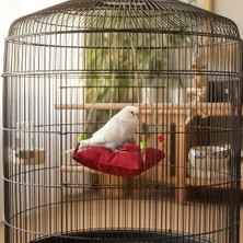 Majoris Kare Kuş Yatağı Salıncağı (Kumaş)