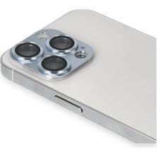Zenvia  iPhone 13 Pro Max Pers Alüminyum Kamera Lens - Sierra Blue ZNV-MRK10346