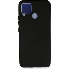 Zenvia  Realme C15 Kılıf Nano Içi Kadife Silikon - Siyah ZNV-MRK10346