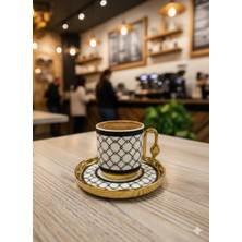 altabi Porselen Kahve Takımı 6 Kişilik | Özel Tasarım | 100 ml