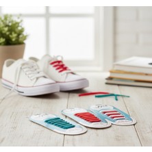 Zenvia Renkli Silikon Ayakkabı Bağcıkları ZNV-TTT3245