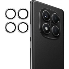 Zenvia  Xiaomi Redmi Note 14 Pro 4g Pvd Metal Kamera Lens - Gümüş ZNV-MRK10346