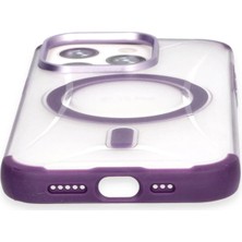 Zenvia  iPhone 15 Pro Hilton Magsafe Kapak - Derin Mor ZNV-MRK10346