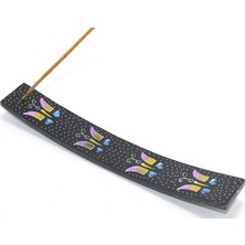 Zenvia Obsidian Taşı Kayık Tütsülük Model 5  ZNV-TTT3245