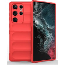 Zenvia  Samsung Galaxy S23 Ultra Kılıf Optimum Silikon - Kırmızı ZNV-MRK10346