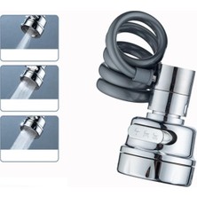 Zenvia Uzatılabilir Hortumlu 3 Fonksiyonlu Musluk Başlığı  ZNV-TTT3245