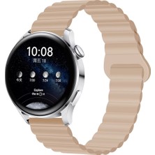 Samsung Galaxy Watch 7 / 6 / 5 / 4 Fe 40MM-44MM, Watch 6 Classic 43MM-47MM, Watch 5 Pro 45MM Uyumlu Silikon Mıknatıslı Çift Renkli Kordon