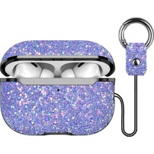 Zenvia Onegif Airpods 2 (2.nesil) Bright Simli Airpods Kapak - Derin Mor ZNV-MRK10346