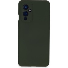 Zenvia  One Plus 9 Kılıf Nano Içi Kadife Silikon - Koyu Yeşil ZNV-MRK10346