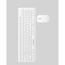 Zenvia Ofis ve Ev Kullanımı Için Kablosuz Klavye Fare Seti - Ergonomik ve Pratik Znv-Tcndym