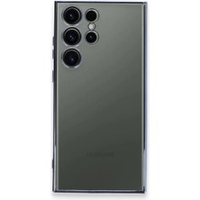 Zenvia  Samsung Galaxy S23 Ultra Kılıf Razer Lensli Silikon - Açık Mavi ZNV-MRK10346