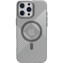 Zenvia  iPhone 15 Pro Max Stella Pc Sert Magsafe Kılıf - Siyah ZNV-MRK10346